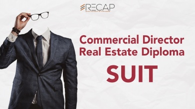 Real Estate Commercial Director Suit Diploma-banner